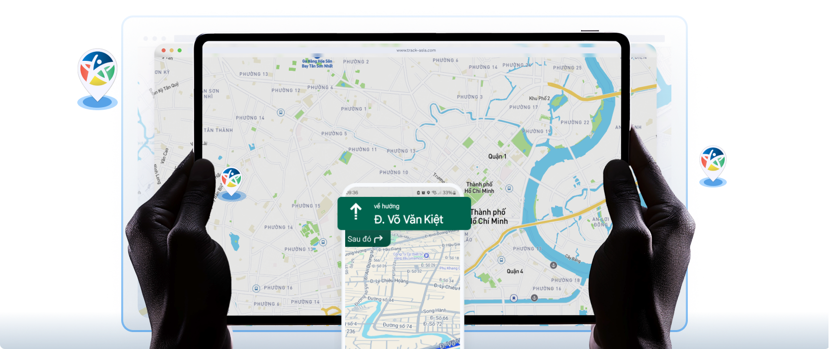 TrackAsia TMS Dashboard